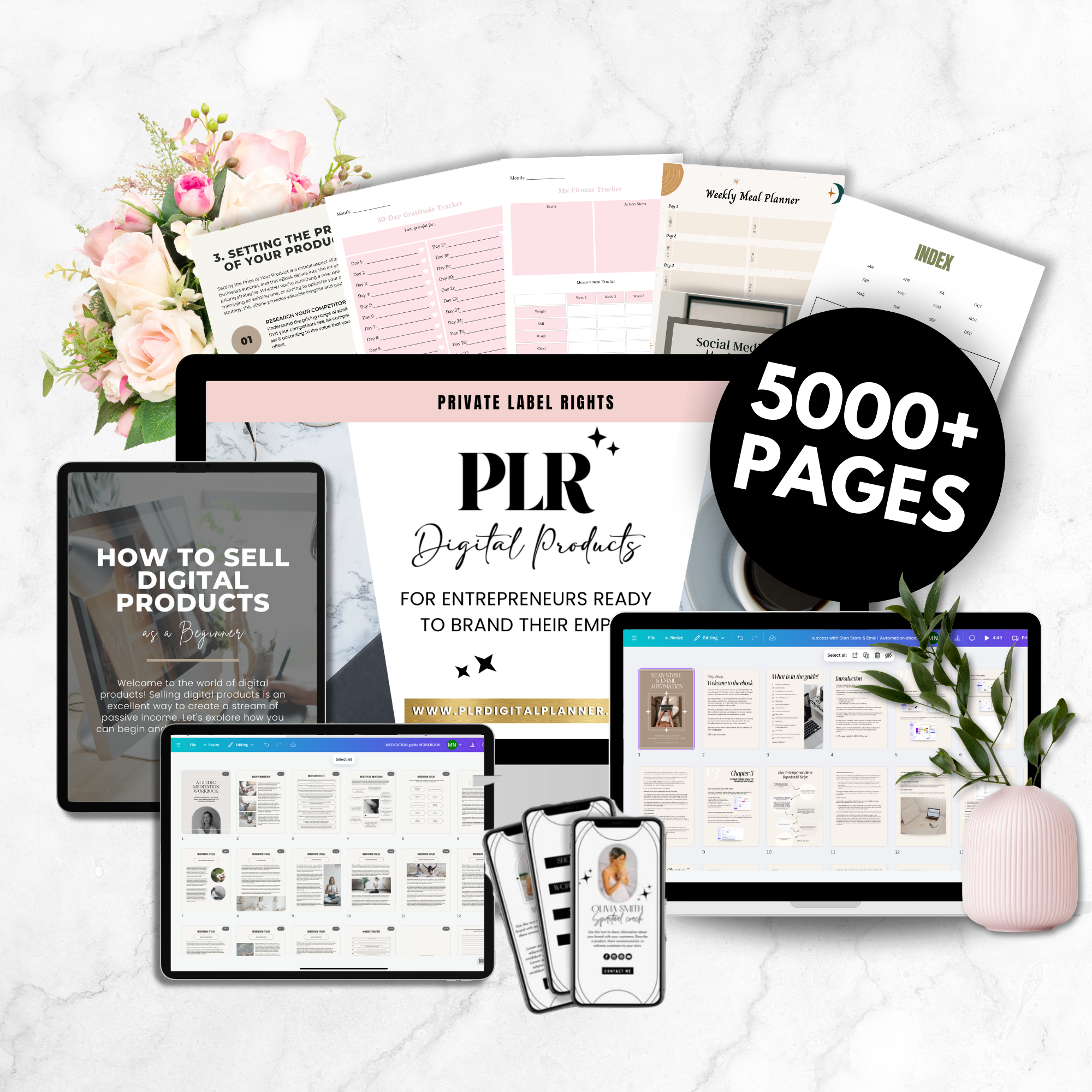The Complete Canva & Marketing Kit: 5000+