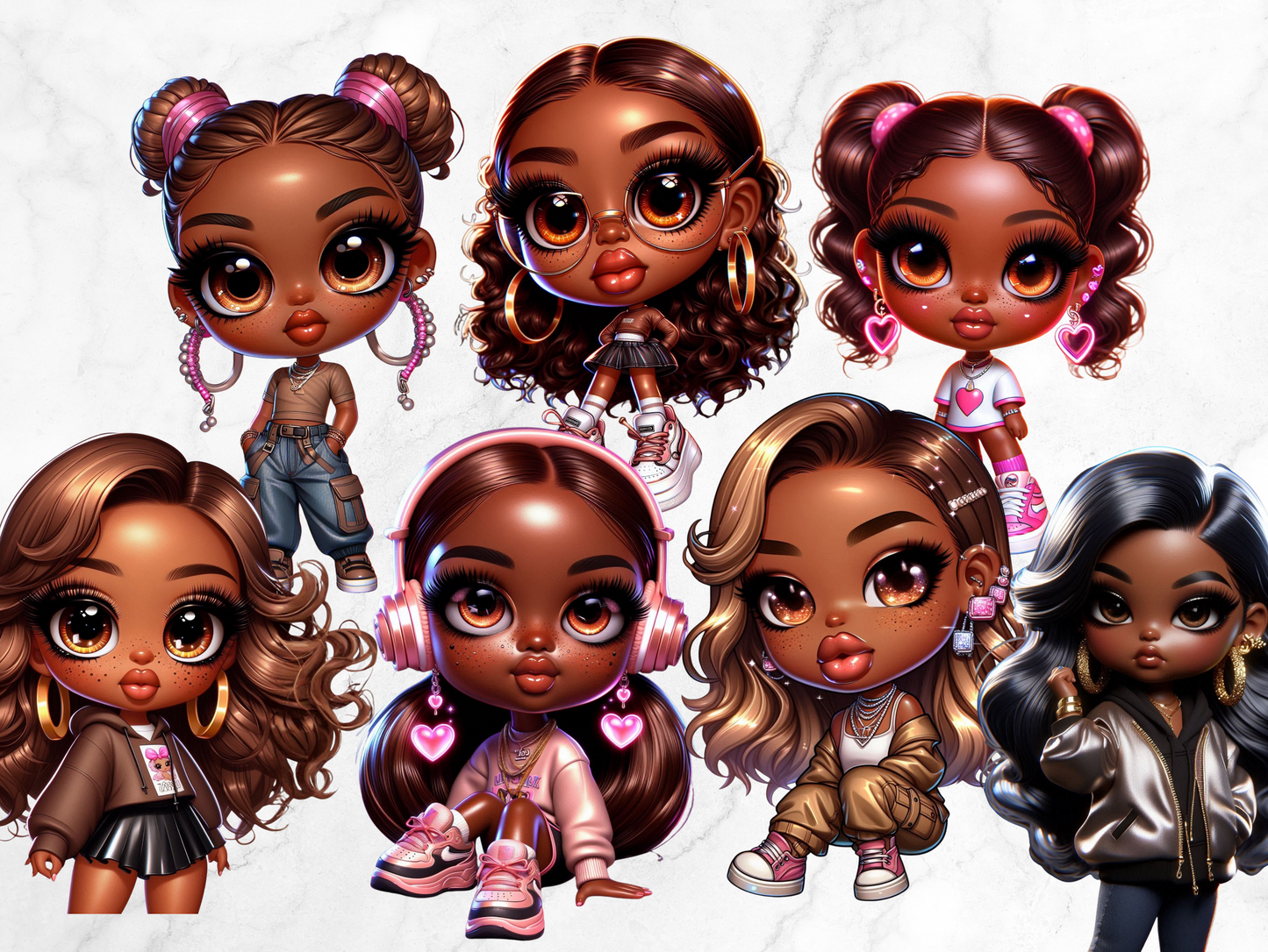 Chibi Clipart Prompt Generator