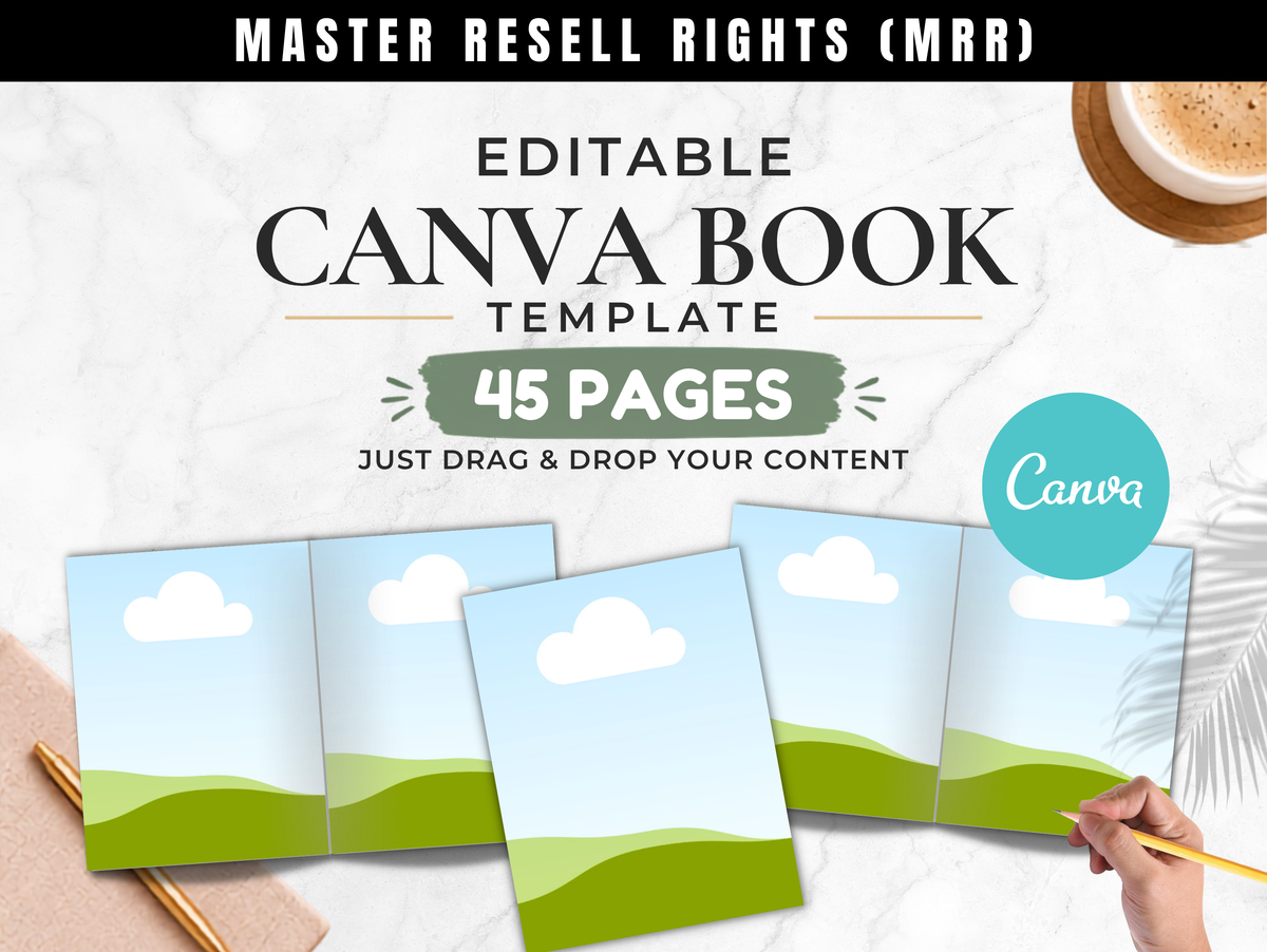 Editable Canva Book Template