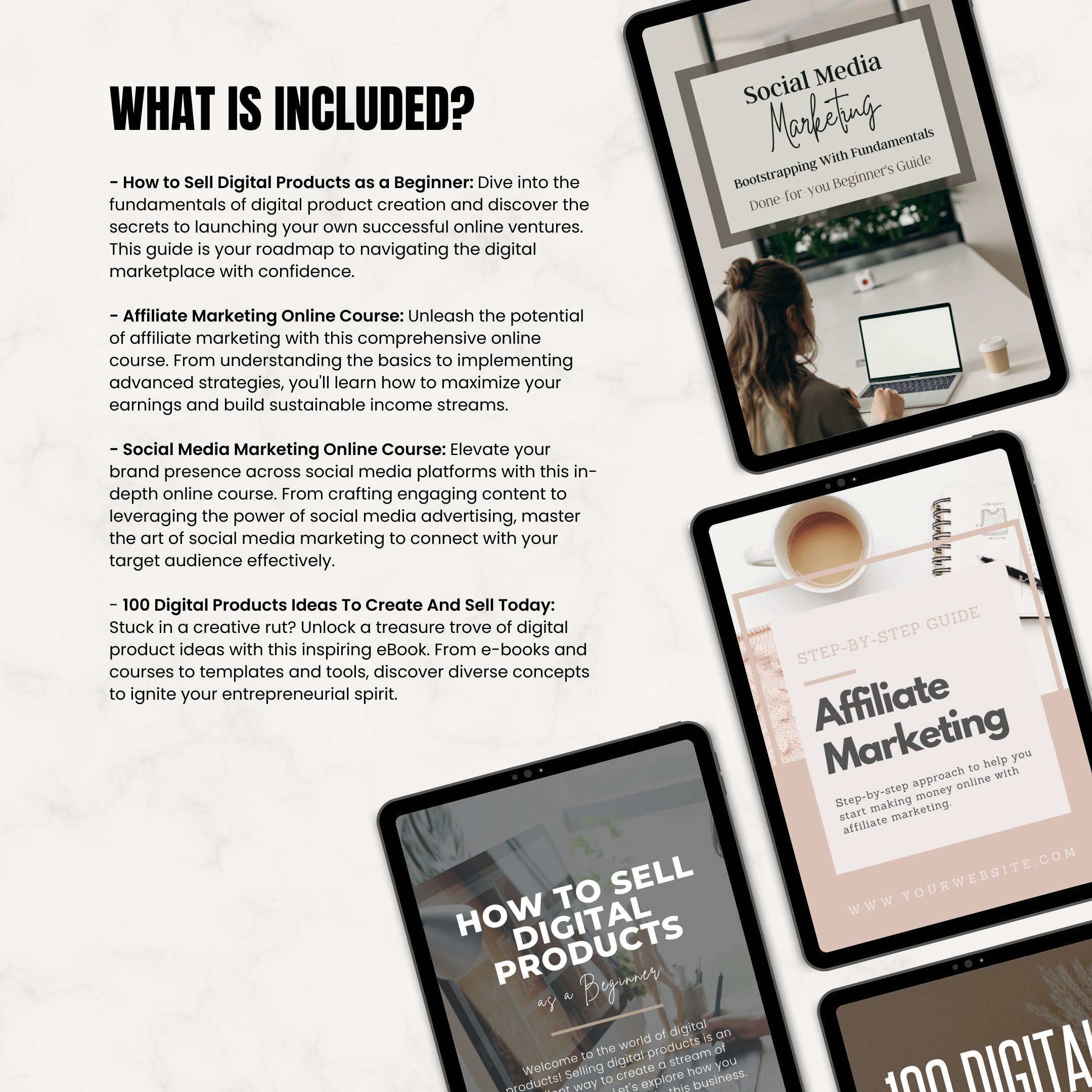 Master Resell Rights Ebooks Bundle – PLR Digital Planner
